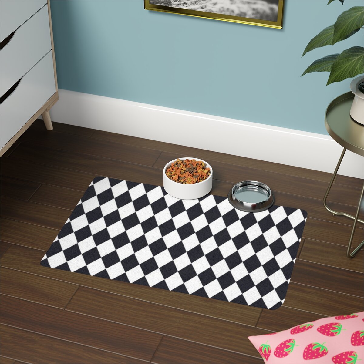 Harlequin Pet Food Mat (12x18)